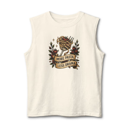 More Pasta, Less Drama Muscle Tank