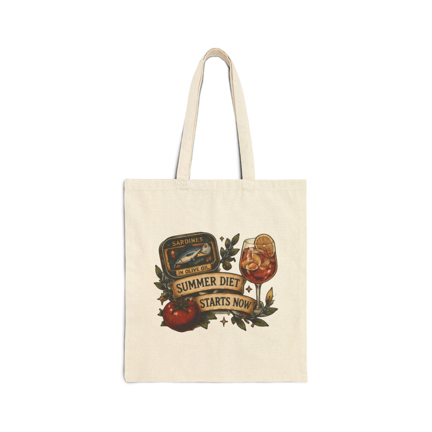 Summer Diet Starts Now Canvas Tote Bag
