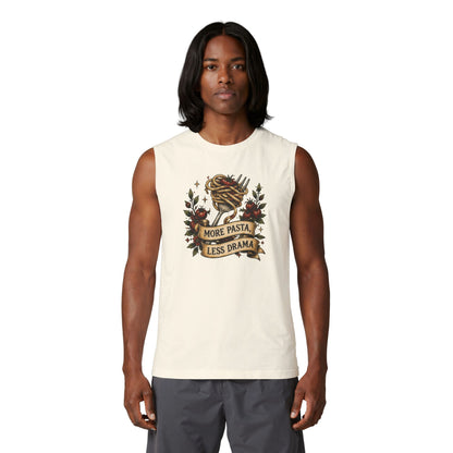 More Pasta, Less Drama Muscle Tank