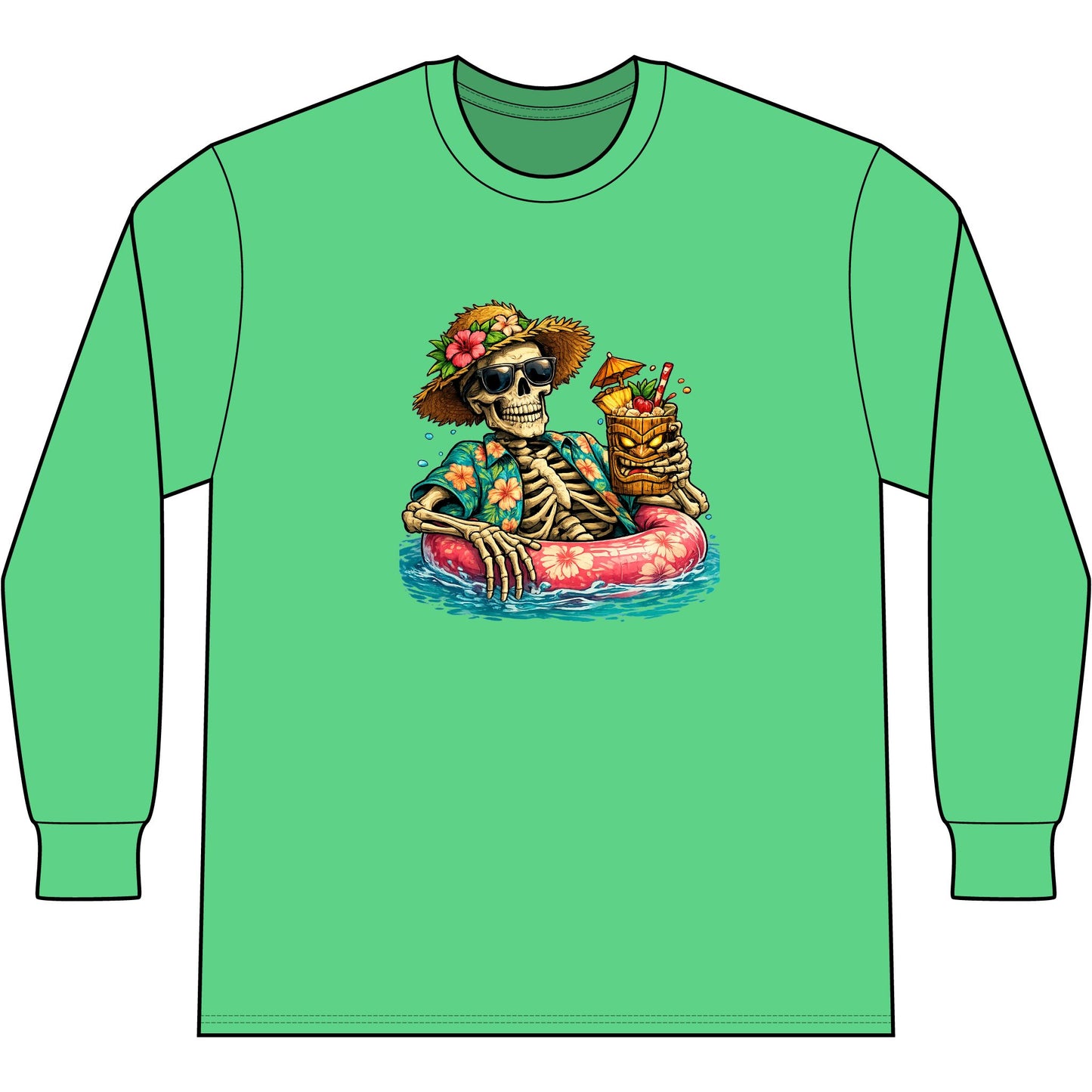 Tie-Dye Long Sleeve Tee